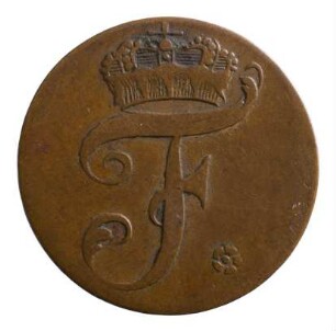 Münze, Pfennig, 1753