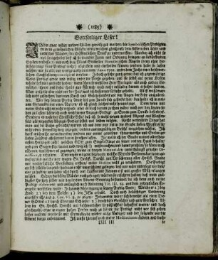 Gottseeliger Leser!