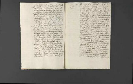 Pfalzgraf Ottheinrich benachrichtigt Herzog Christoph von Württemberg über die Verhandlungen zwischen Kaiser Ferdinand I. und Markgraf Albrecht II. Alcibiades von Brandenburg-Kulmbach.