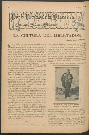 Por la verdad de la historia - La cultura del libertador