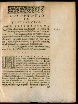 Thesis I. - XXXVII.