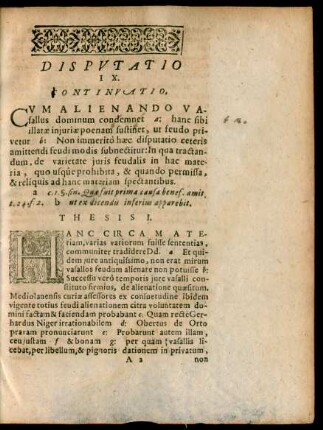 Thesis I. - XXXVII.