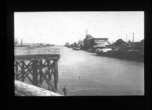 Kehl, Hafenbecken I 1954