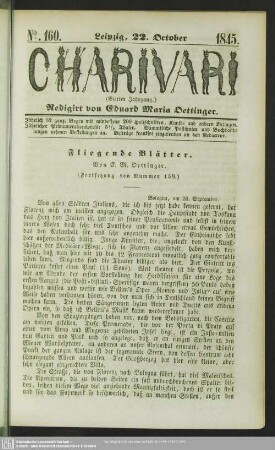 Fliegende Blätter - (Fortsetzung von Nummer 159)