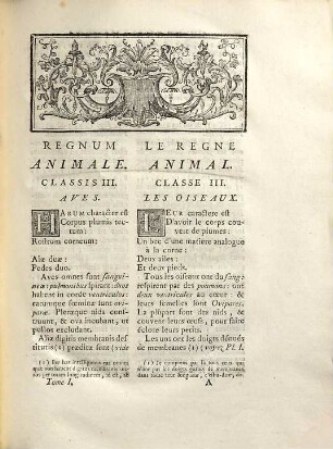 Ornithologie Ou Méthode Contenant La Division Des Oiseaux En Ordres, Sections, Genres, Especes & leurs Variétés : A Laquelle On A Joint Une Description exacte de chaque Espece, avec les Citations des Auteurs qui en ont traité ..., 1