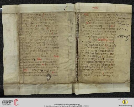 Gesamtansicht 249v/244r
