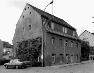 Kamenz, Bautzner Straße 86. Wohnhaus (1765). Straßenansicht