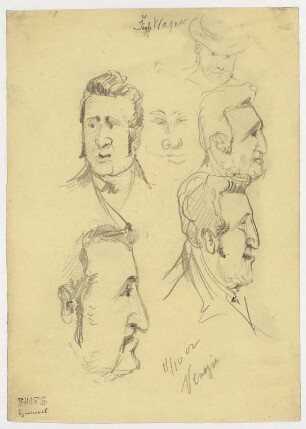 S. Wagner in Venedig, Portraits
