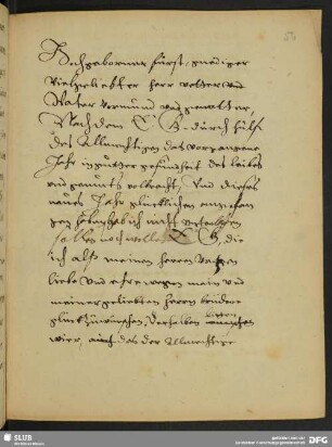 [Briefentwurf an Friedrich Wilhelm I. von Sachsen-Weimar]
