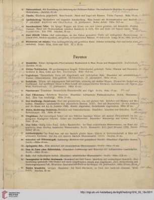 Fayence (Nr. 47-99)