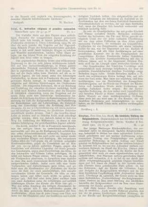 667-668 [Rezension] Trial, C., Instruction religieuse et première communion