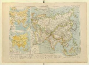 Asie. Carte politique