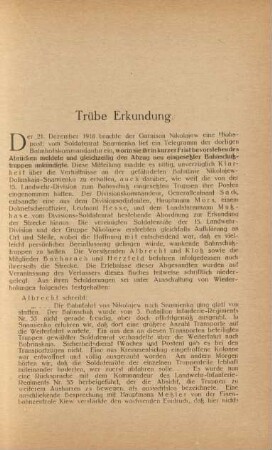 Trübe Erkundung