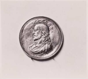 Medaille mit Christuskopf