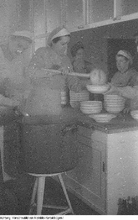 Werksküchen, Januar 1946
