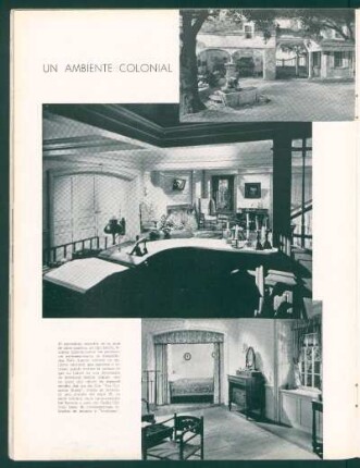 Un ambiente colonial
