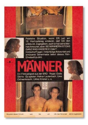 Filmplakat: "Männer"