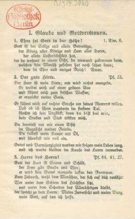 Perlen der Bibel : kleine Ausgabe herausgegeben für unsere Soldaten im Felde