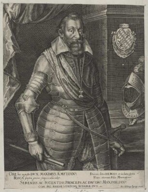 Bildnis des Maximilianvs, Com. Pal. Rhenus