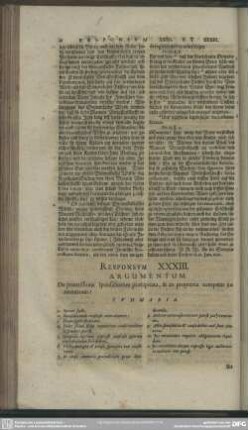 Responsum XXXIII.