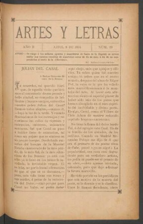 1894,2,19: año 2, número 19 (april 8 de 1894)