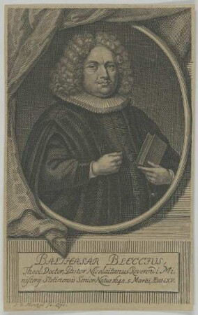 Bildnis des Balthasar Bleccius