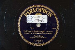Hoffmanns Erzählungen : Puppen-Arie: "Phöbus stolz im Sonnenwagen" / (Offenbach)