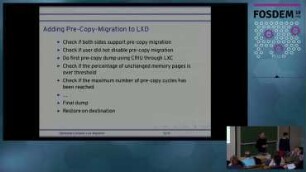 Optimized container live-migration: Incremental live-migration of LXD system containers with CRIU