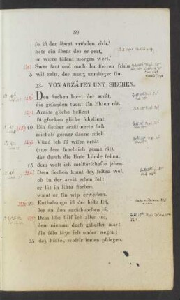 23. Von Arzâten Unt Siechen.