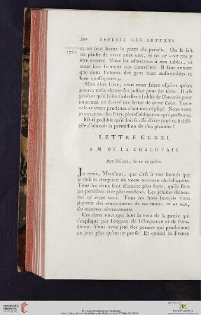 (Lettre CCXXI - CCXXX)
