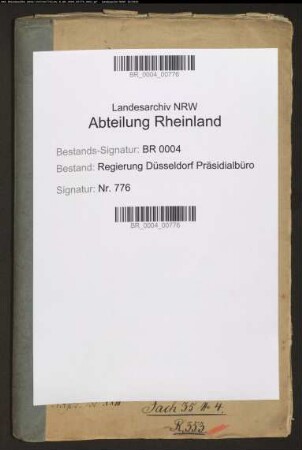Sicherung der öffentlichen Ruhe. Einzelmaßnahmen Bd. 23