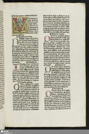 Incipit primus articulus libri secundi