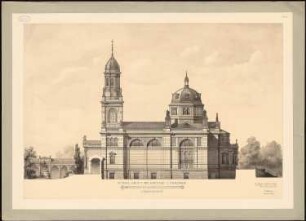 Fürstliche Gruftkapelle: Seitenansicht