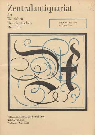 Nr. 894: Reformation