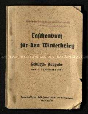 Praktische Hilfe im Winterkrieg