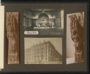 Café Astoria, Berlin-Mitte; Konsolfiguren: Ansichten