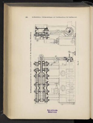 Heißdampfventilmaschine der Jacht „Lensahn" S. K. H. des Großherzogs von Oldenburg. Fig. 39.