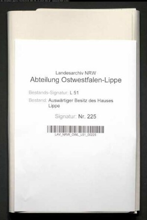 Quittungen der Herrschaft Vianen und zugrundeliegende Rechtstitel