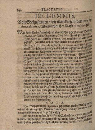 TRACTATUS DE GEMMIS.