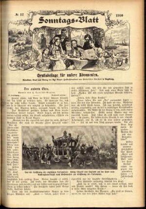 Ausgabe vom Sonntag, den 20. März 1910.