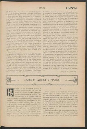 Carlos Guido y Spano