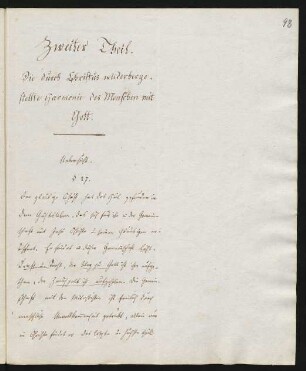 Übersicht (§27)