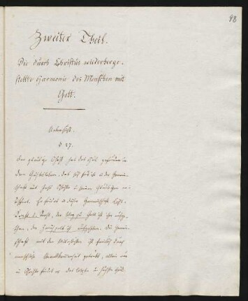 Übersicht (§27)
