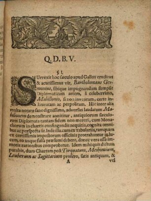 Diploma Fundationis Bergensis Ad Albim Coenobii