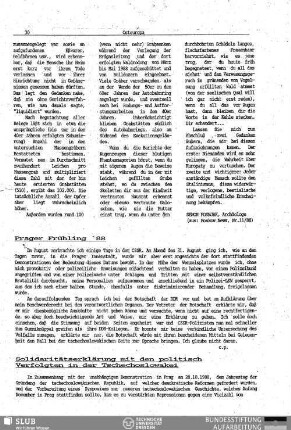 Prager Frühling ´88