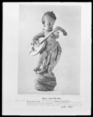 Putto mit Laute