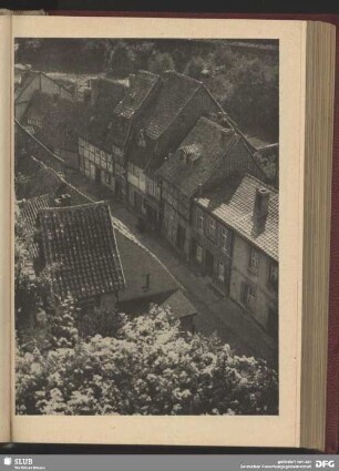 Quedlinburg, Blick vom Schloßberg