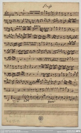 Händel, G. F., Sonaten, HWV 392 / Arr. 