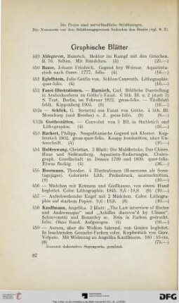 Graphische Blätter (Nr. 449-514)