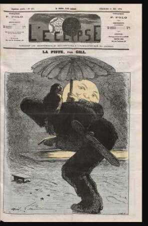La piste, par Gill
